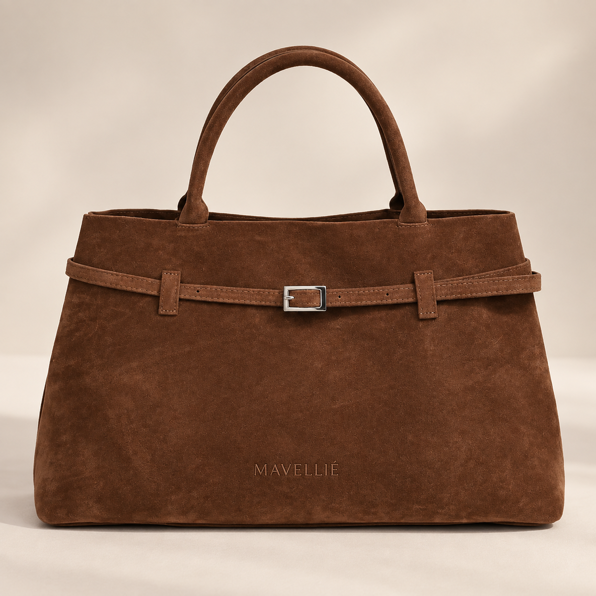 Bolsa Feminina Tote Mavellié Firenze em Camurça Premium