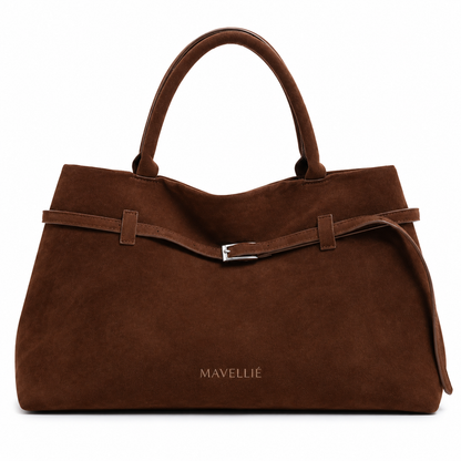 Bolsa Feminina Tote Mavellié Firenze em Camurça Premium