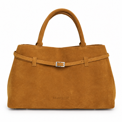 Bolsa Feminina Tote Mavellié Firenze em Camurça Premium