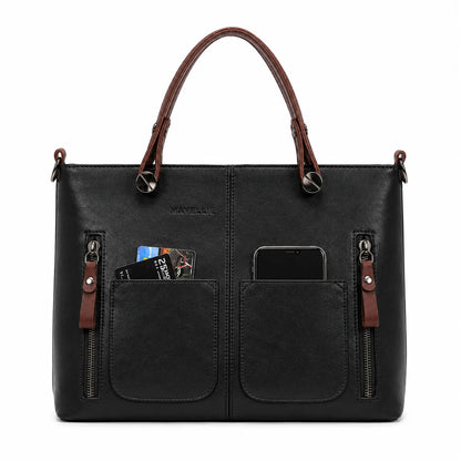 Bolsa Tote Feminina Mavellié Florence com Bolsos Frontais