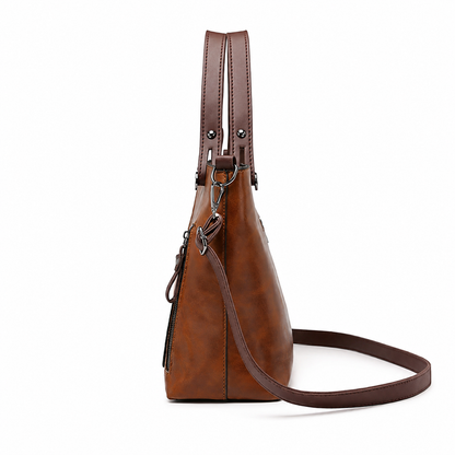 Bolsa Tote Feminina Mavellié Florence com Bolsos Frontais