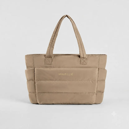 Bolsa Tote Feminina Grande Vittoria Mavellié Acolchoada